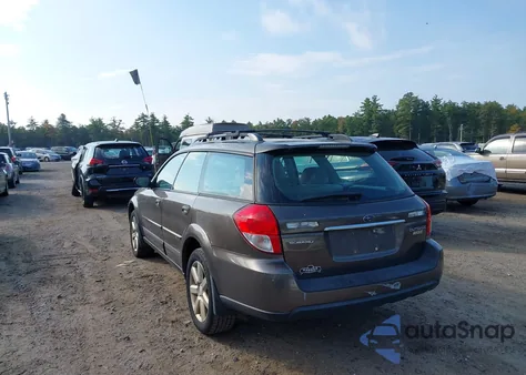 2008 Subaru Outback 2.5I/2.5I L.l. Bean Edition from USA, damaged, VIN 4S4BP61C087336441